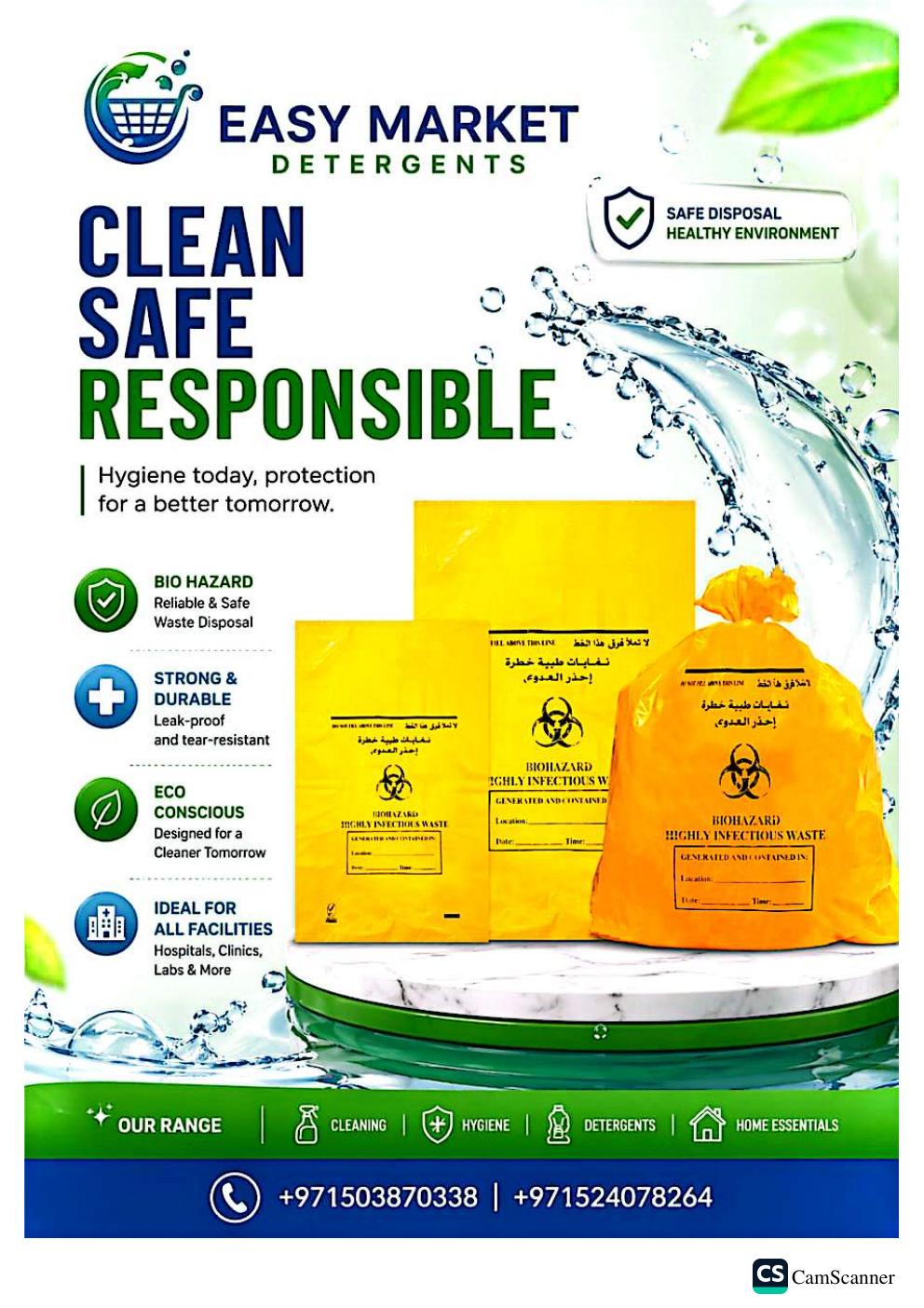 Waste-management bags