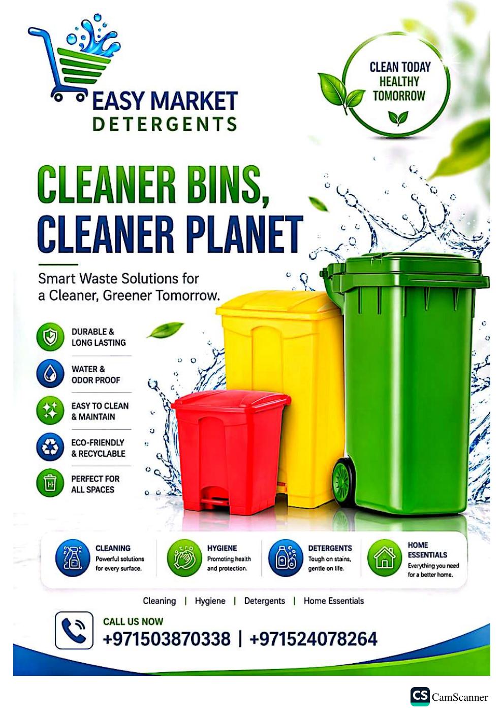 Waste bins and segregation solutions